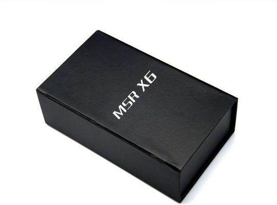 MSRX6 Leitor de cartão de crédito com tarja magnética USB